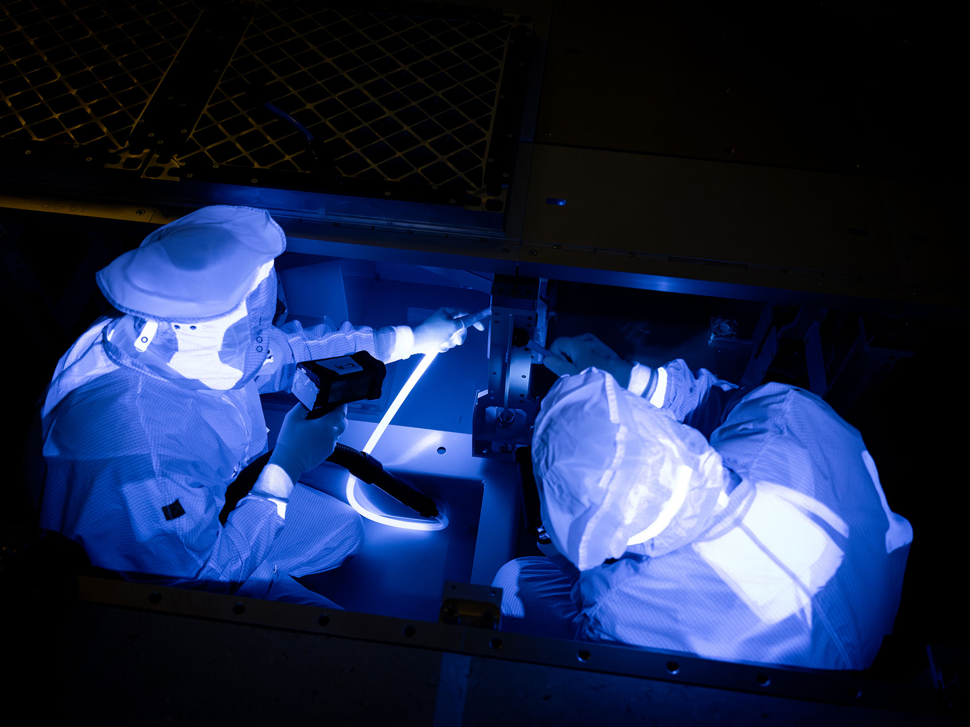 Cleanroom reiniging
